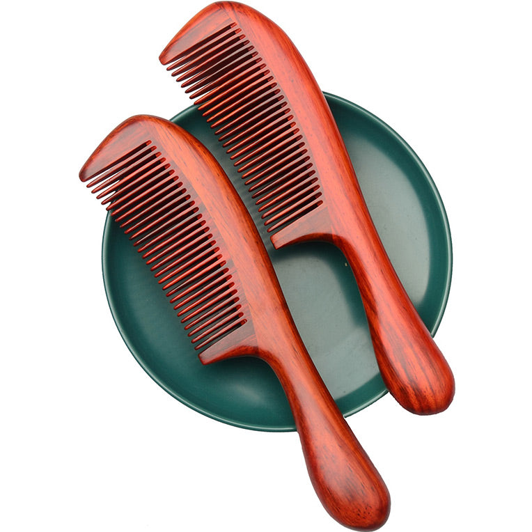 Natural Rosewood High-end Fine Tooth Wooden Hair Comb  display picture 3
