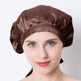 100% Silk Adjustable Night Sleeping Hair Wrap