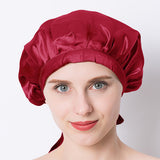 100% Silk Adjustable Night Sleeping Hair Wrap