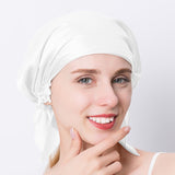 Pure Silk Night Sleeping Hair Bonnet
