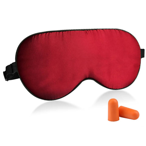Natural Silk Sleep Mask With Adjustable Straps