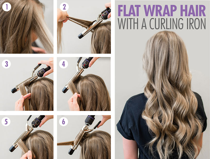 How to Curl Your Hair With A Curling Iron
