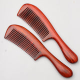 Natural Rosewood High-end Fine Tooth Wooden Hair Comb