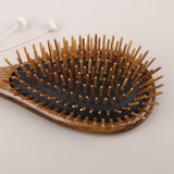 Retro Simple Wooden Massage Scalp Hair Brush Salon