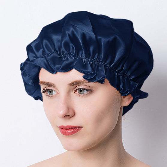 Silky Satin Bonnet Hair Wrap Sleeping With Wide Elastic Band Satin Hair  Bonnets For Women Adjustable Satin For Sleeping Night Sleeping Head Cover  For Hair Care - Beauty & Health - Temu Belgium
