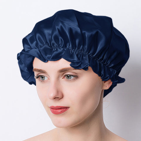 Pure Mul Silk Bonnet, Silk Sleep Cap Hair Bonnet For Sleeping Satin, Night  Gift