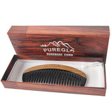 Anti-Static Horn Sandalwood Wooden Hair Comb