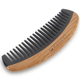 Anti-Static Horn Sandalwood Wooden Hair Comb