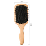 Antistatic Natural Beech Bristles Hair Brush