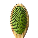 Bamboo Boar Bristles Clean Grooming Double Sided Pet Brush