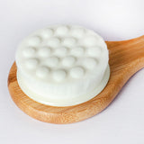 Nanofiber Wool Bamboo Massage Long Shower Bath Brush
