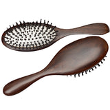 Black Sandalwood Natural Message Wooden Hair Brush