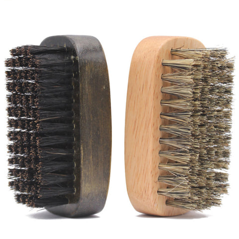 Boar Bristle Travel Beard Brush 2 Packs