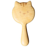 Cute Kids Cartoon Gold Sandalwood Hair Brush