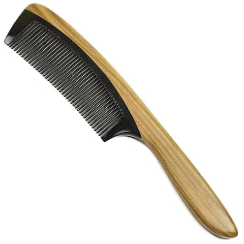 Handmade Fine Tooth Sandalwood Wooden Horn Comb