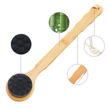 Nanofiber Wool Bamboo Massage Long Shower Bath BrushNanofiber Wool Bamboo Massage Long Shower Bath Brush