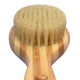 Natural Bamboo Boar Bristles Clean Grooming Pet Brush