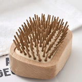 Natural Beech Princess Hair Brush Without Handle