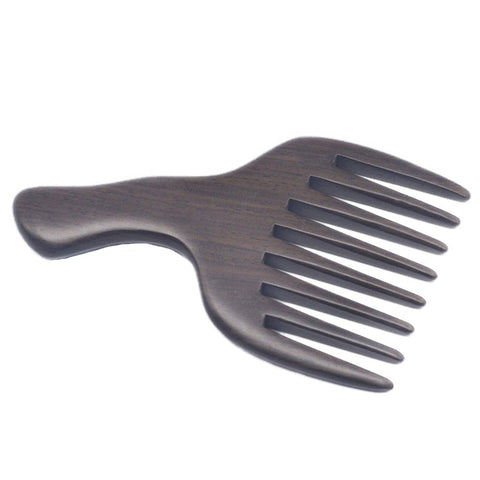 Natural Black Sandalwood Massage Hair Pick Comb