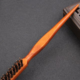 Natural Luggage Wooden Bristle Styling Hair Comb