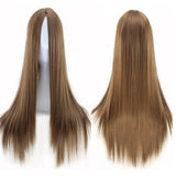 Natural Women Long Straight Synthetic Wig
