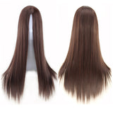 Natural Women Long Straight Synthetic Wig