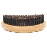 Natural Wood Bristle Men Beard Brush