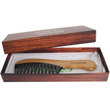 Natural Wooden Wide Tooth Horn Hair Comb