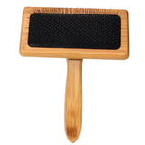 Stainless Steel Wooden Pet Grooming Needle Comb