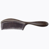 Natural Black Sandalwood Wide & Fine Tooth Massage Hair Comb